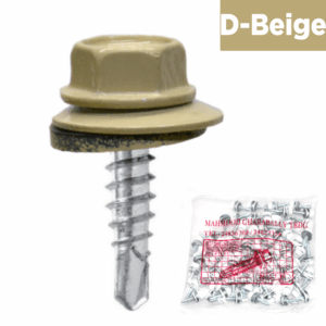 SDS Kirby Screw #14x1-1/2" D.Beige Nilli Taiwan