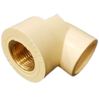 CPVC Elbow Brass 1/2"x3/4