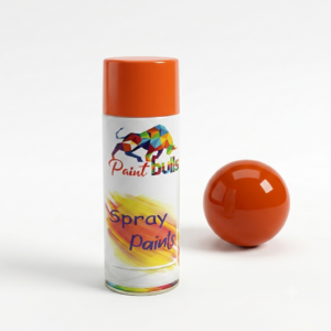 Spray Paints Orange, China.