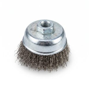 Stainless Steel Cup Brush Crimped, Sali