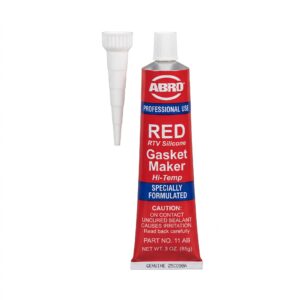 ABRO RTV Silicone Gasket Maker Red 3oz Tube, USA